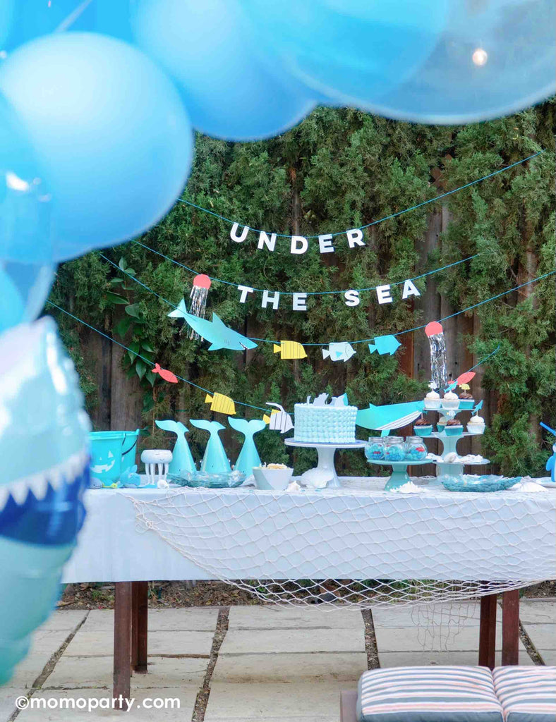 “ONE-der the sea” Under the Sea Themed First Birthday_Momo Party_Table Decorations
