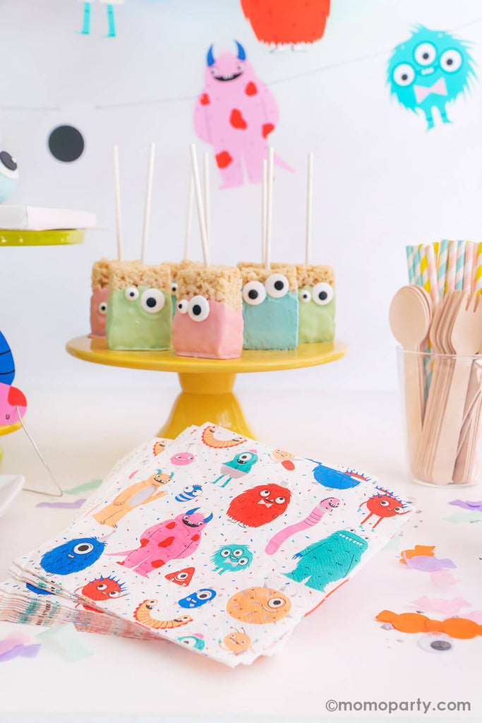 “ONE Little Monster” Monster Themed First Birthday_Momo Party_Birthday Party Snacks Ideas