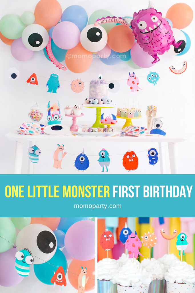 One Little Monster_First Birthday Party Ideas by Momo Party