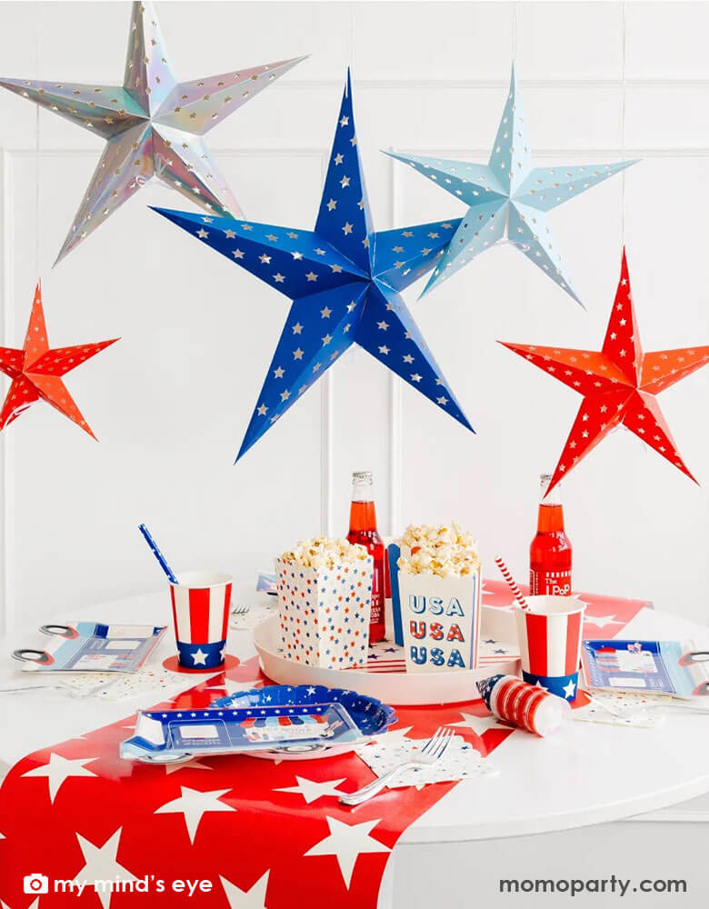 Patriotic-Table-Decorations-for-Fourth-of-July-&-Mermorial-Day-by-Momo-Party
