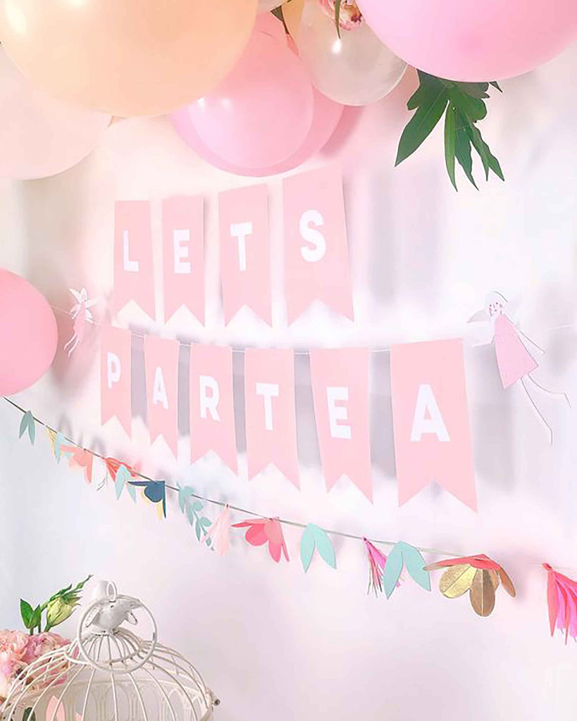 Safe at Home Party At Home Letter Banner Decoration Ideas