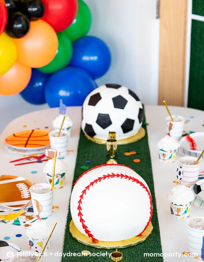 Sport-themed-Party-Table