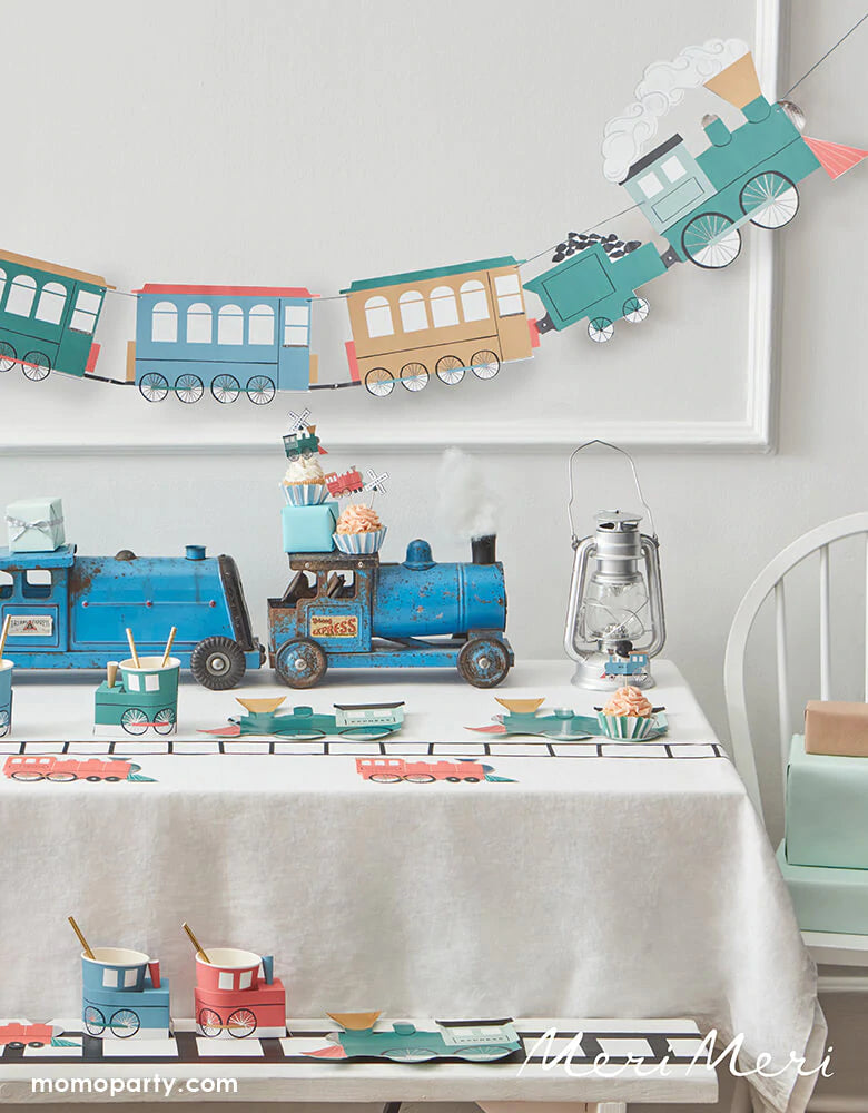 Kid's Train Birthday Party Ideas