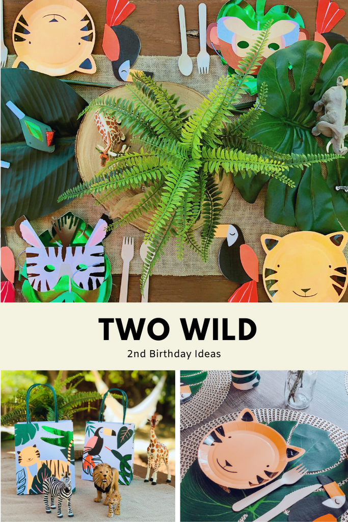 Two Wild Theme 2nd Birthday Party Ideas