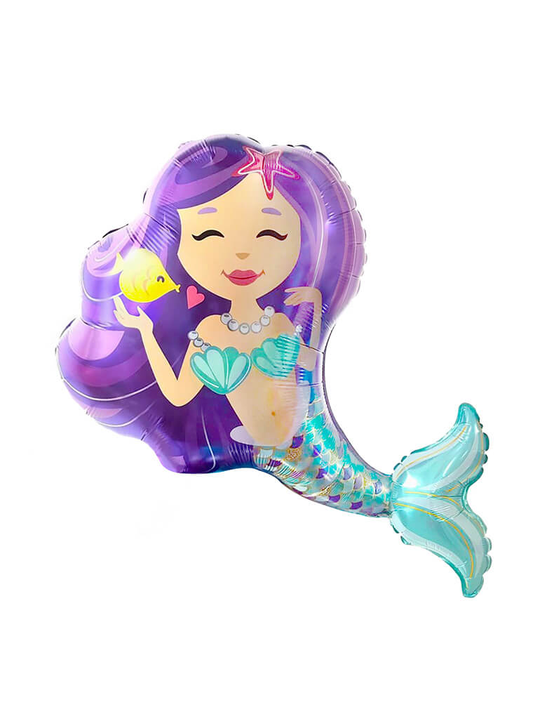 palloncino gigante Mylar - mermaid sirenetta – Funny Bunny