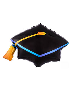Black Graduation Cap Foil Mylar Balloon – Momo Party