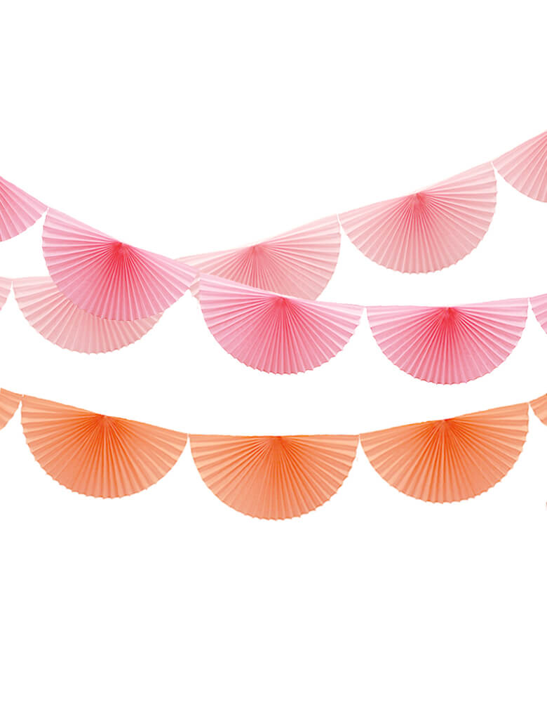 Tinsel Fringe Garland, Pink – Feste
