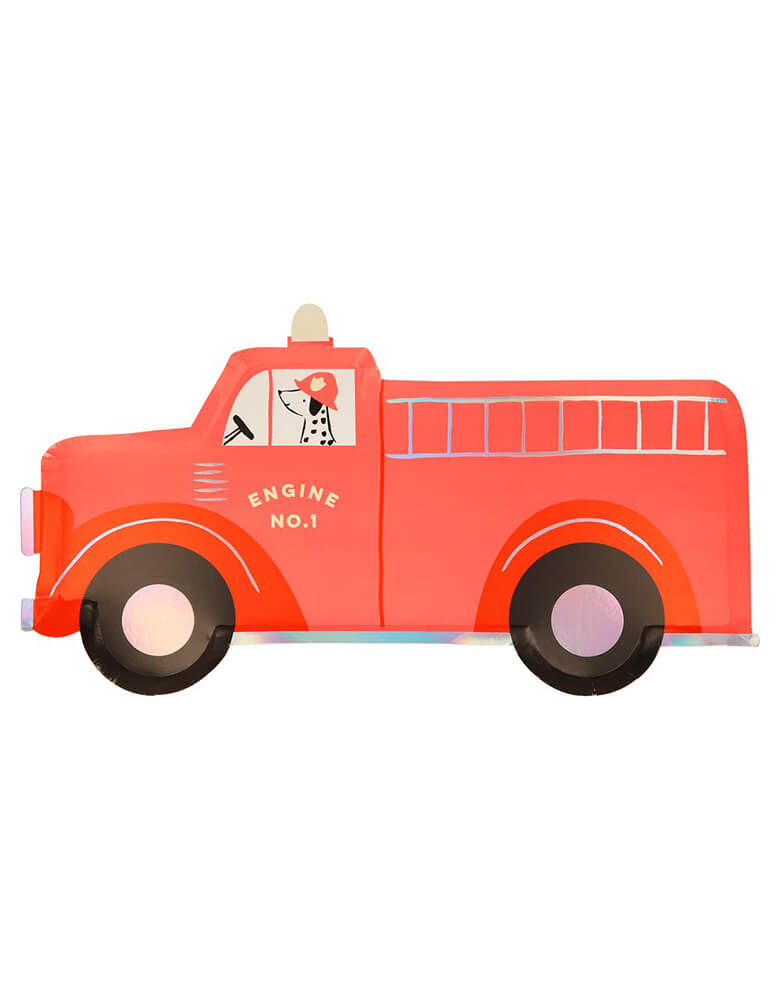 Red firetruck illustration, Frosting & Icing Cupcake Darington