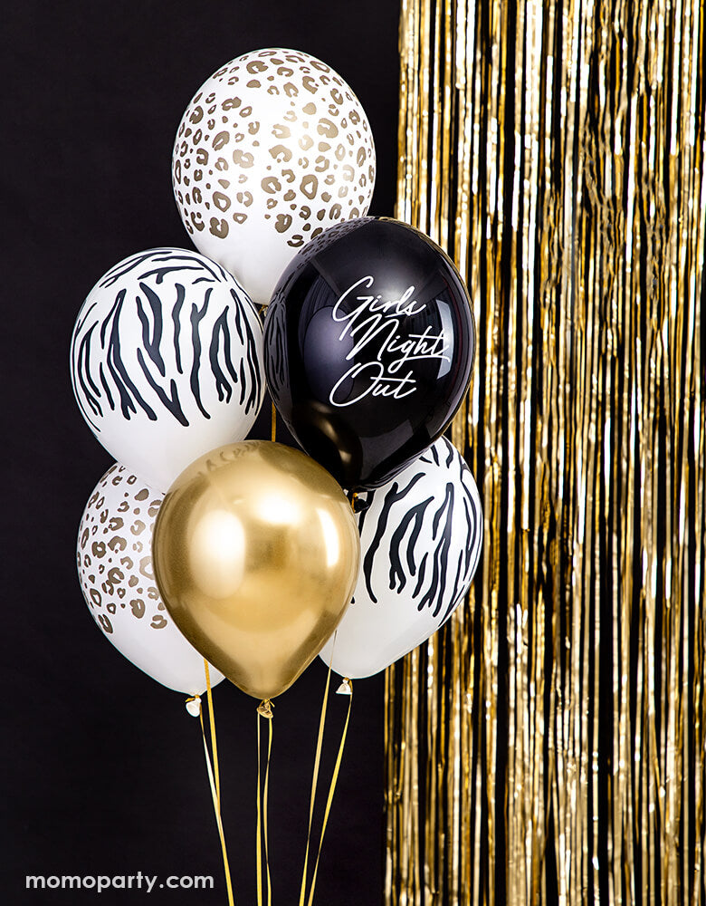 8 pièces Motif Léopard Set De Ballons Décoratifs , Moderne latex Ensemble  De Ballons Pour Fête, Mode en ligne