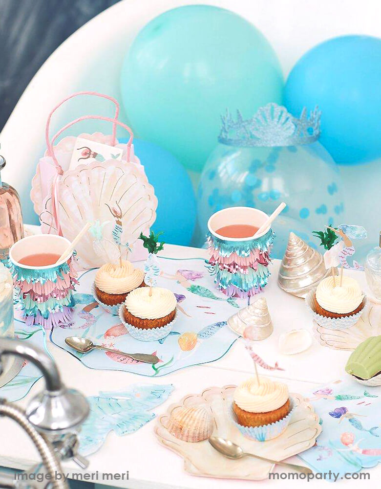 Fancy Mermaid Party Straws/ Mermaid Party Decor/ Mermaid Party/ Mermaid  Straws