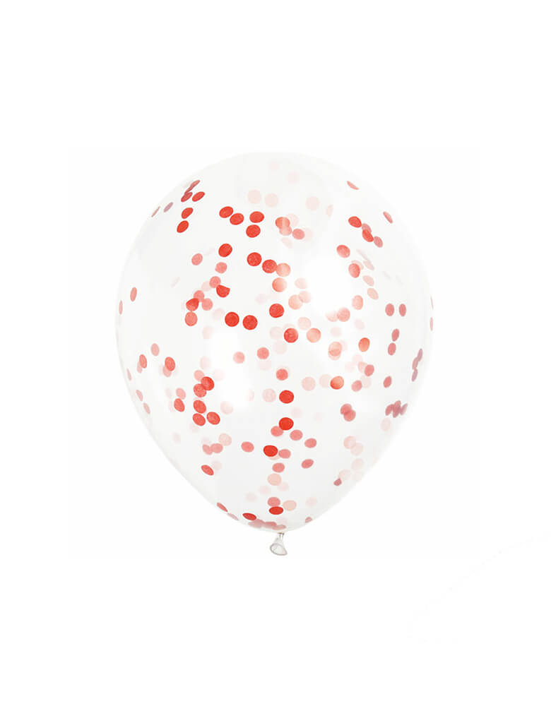 Rianpesn Ballon Confetti Transparent