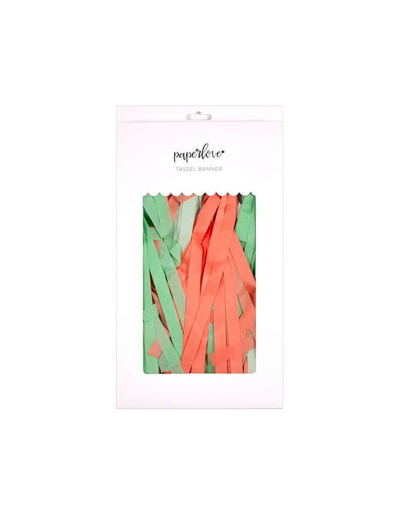 paper love tassel banner