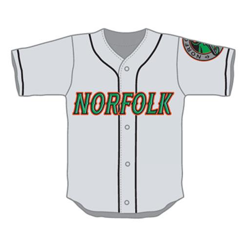 Norfolk Tides Road replica Jersey 