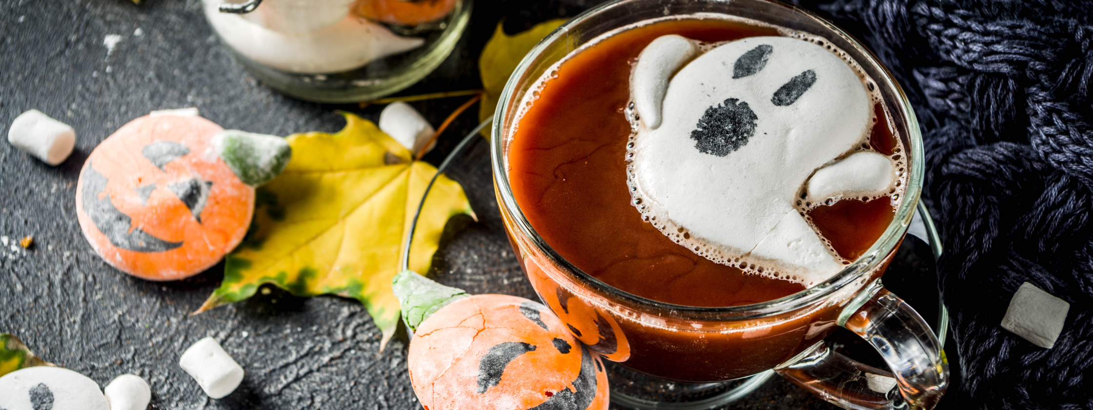 Halloween hot chocolate perfect for your halloween garden party 