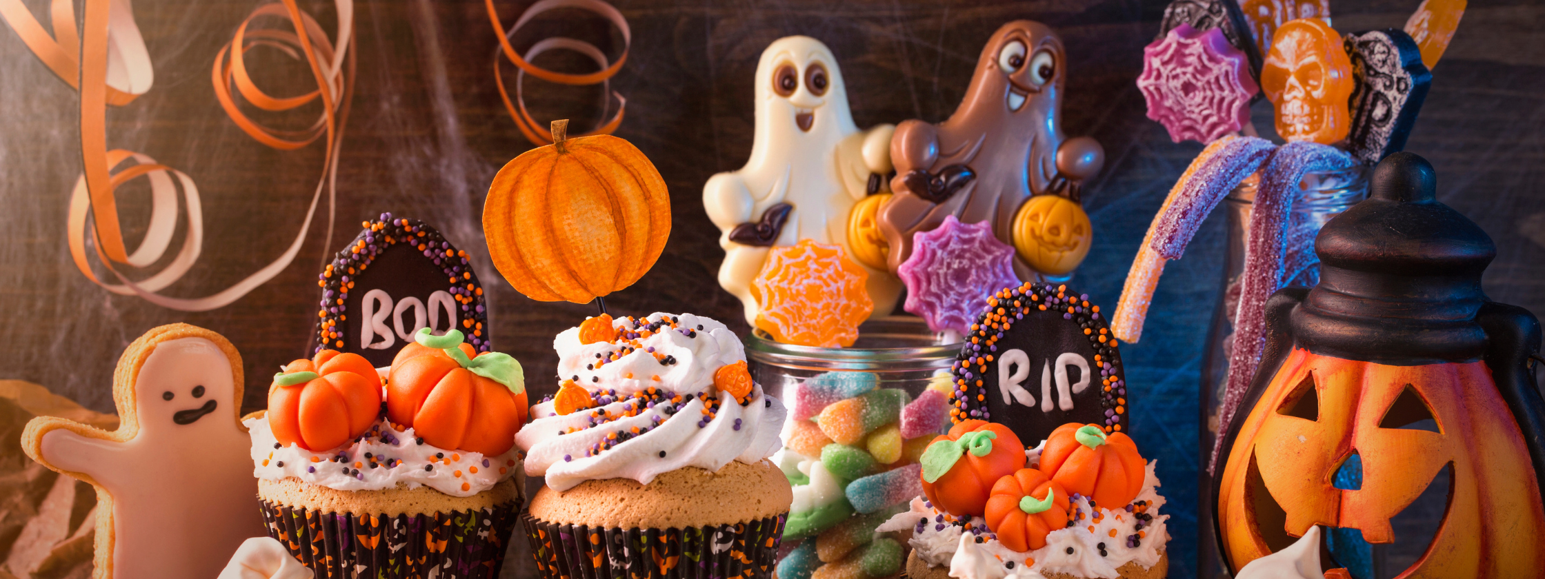 Halloween treats table 