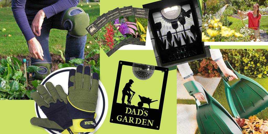 Gift Ideas for Father's who love spending time in the garden gardening. Replacing worn kit essentials such as a knee pad or a new hose. 