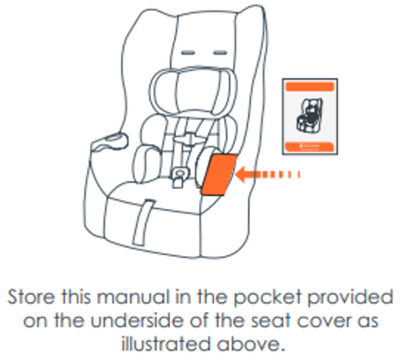 Nania car seat manuals