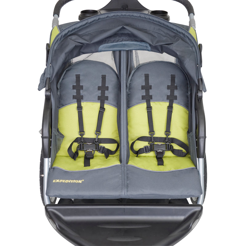 baby trend expedition swivel double jogger