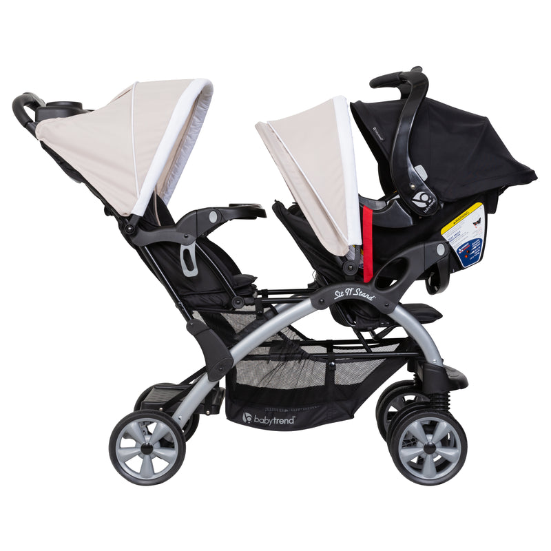 modern double stroller