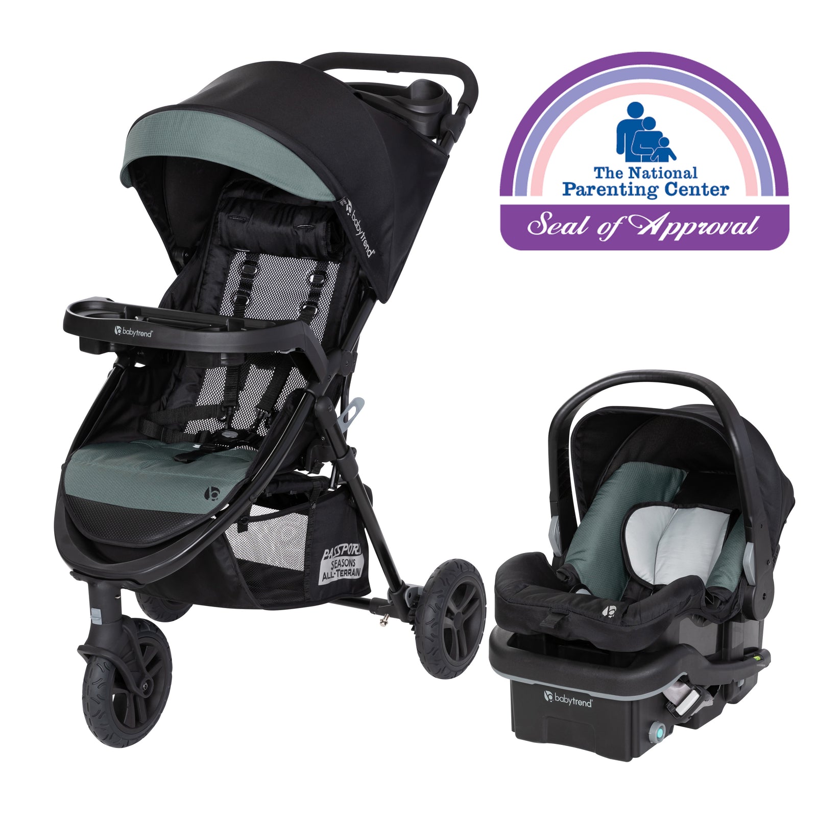 red baby trend travel system