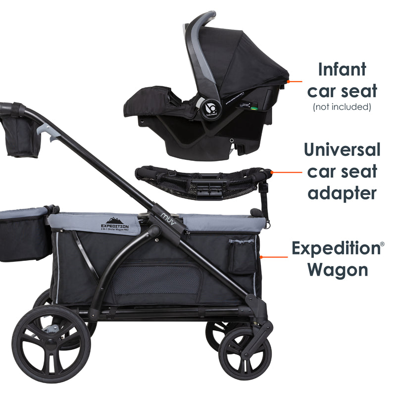 2 in 1 stroller and carseat