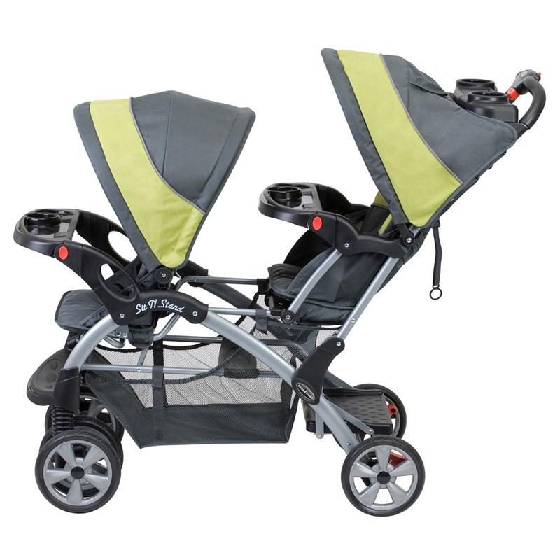 Baby Trend Sit N' Stand Double Stroller | Stroller for Two Children