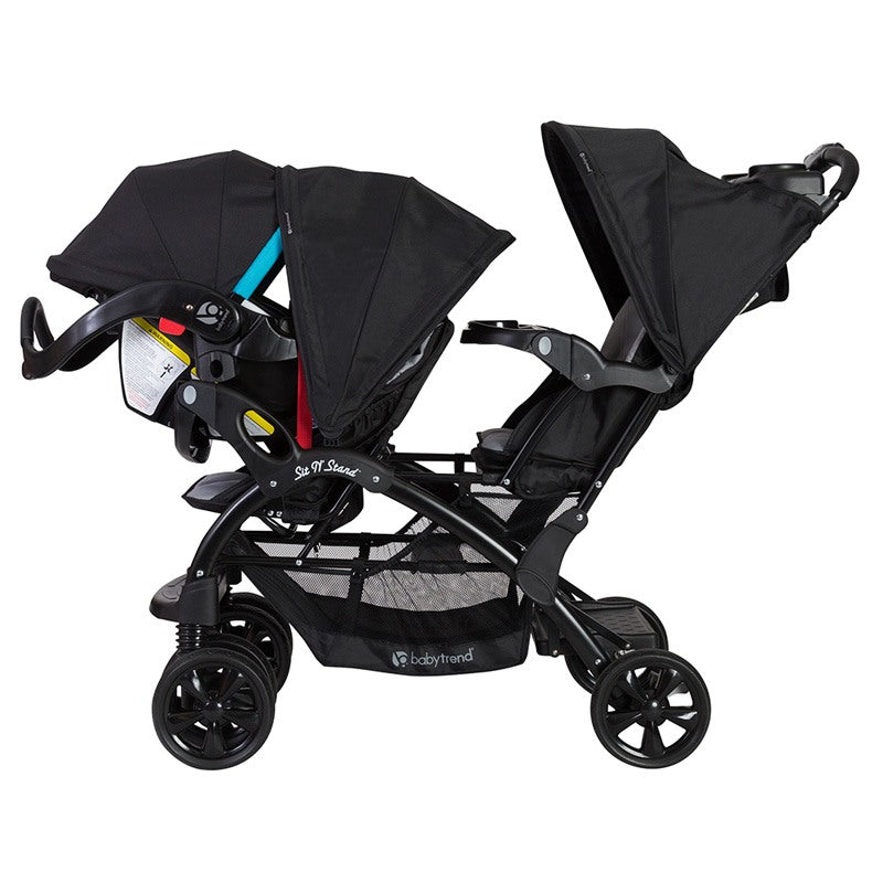 trend double stroller