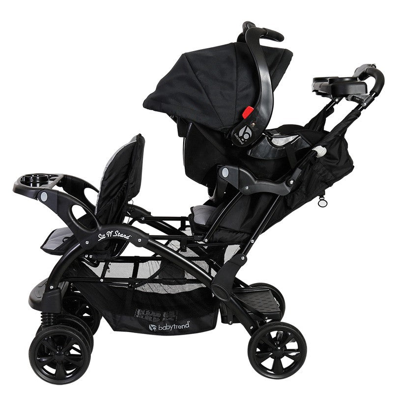 graco double stroller with sit and stand