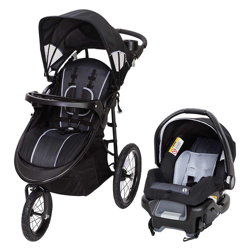 Baby Trend Cityscape Plus Jogger Travel System with Ally 35 Infant Car | Raven | TJ75C07F
