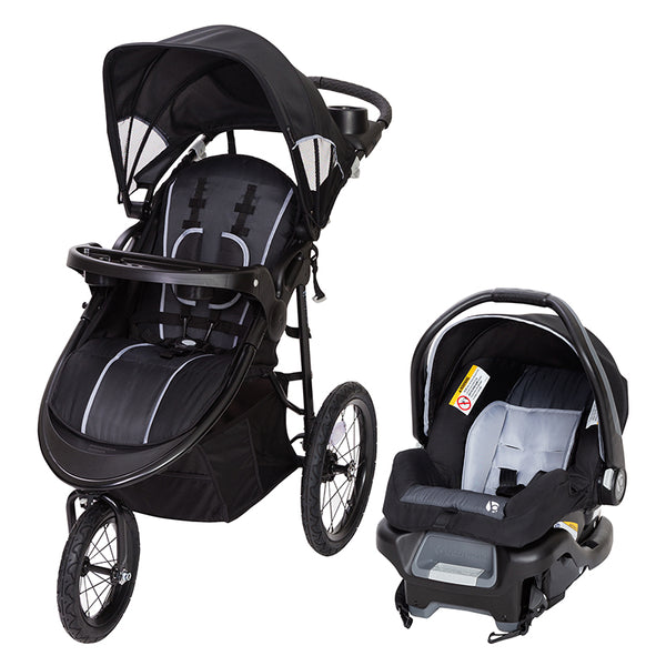 Baby Trend Expedition DLX Jogger Travel System with Ally 35 Infant Car Seat, Sports Grey