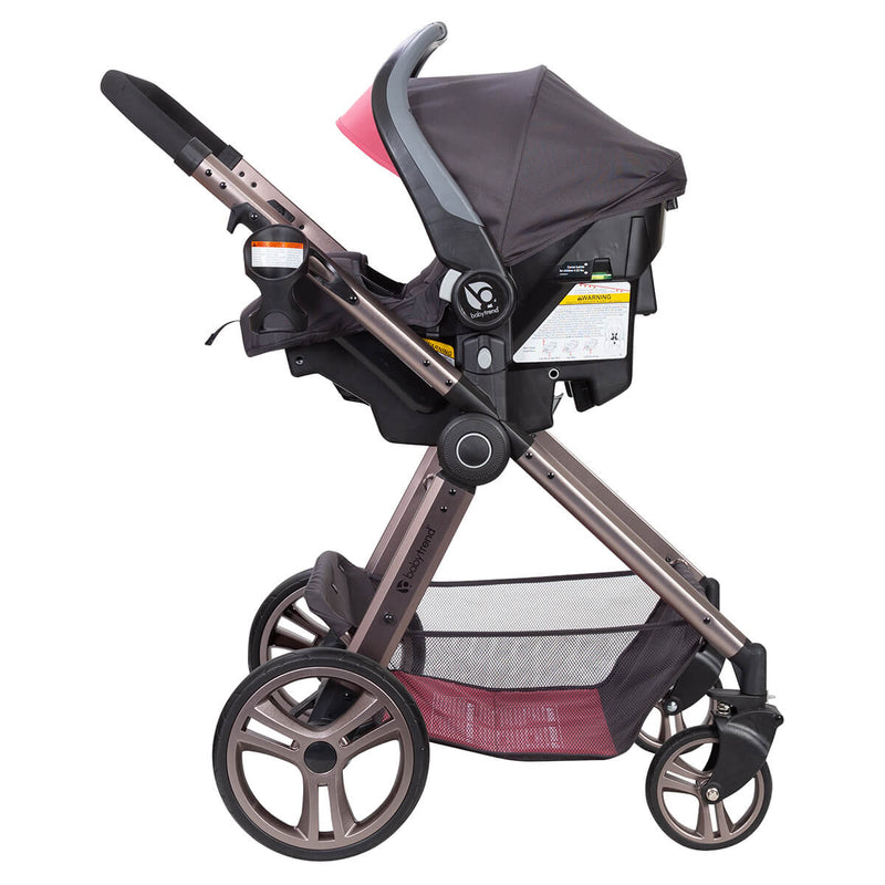 baby trend rose gold travel system