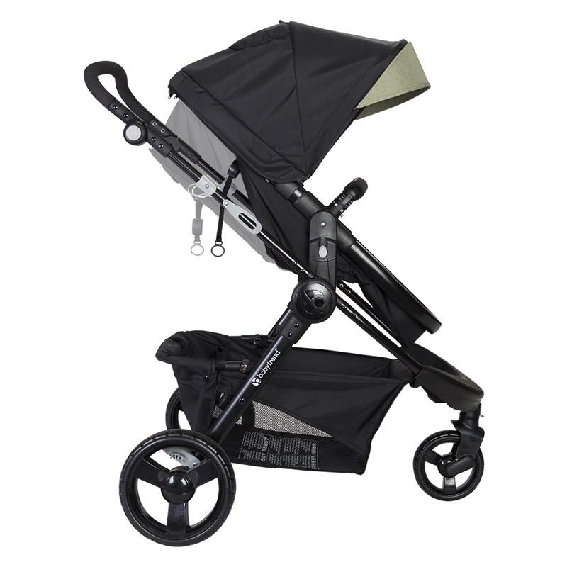 three wheel stroller with infant car seat