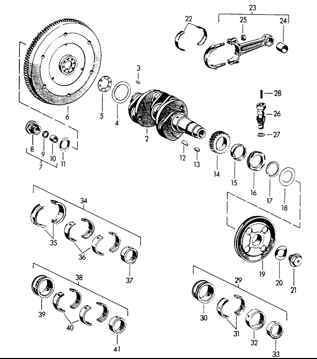 new 356 912 timing gear woodruff key aase sales porsche parts center new 356 912 timing gear woodruff key