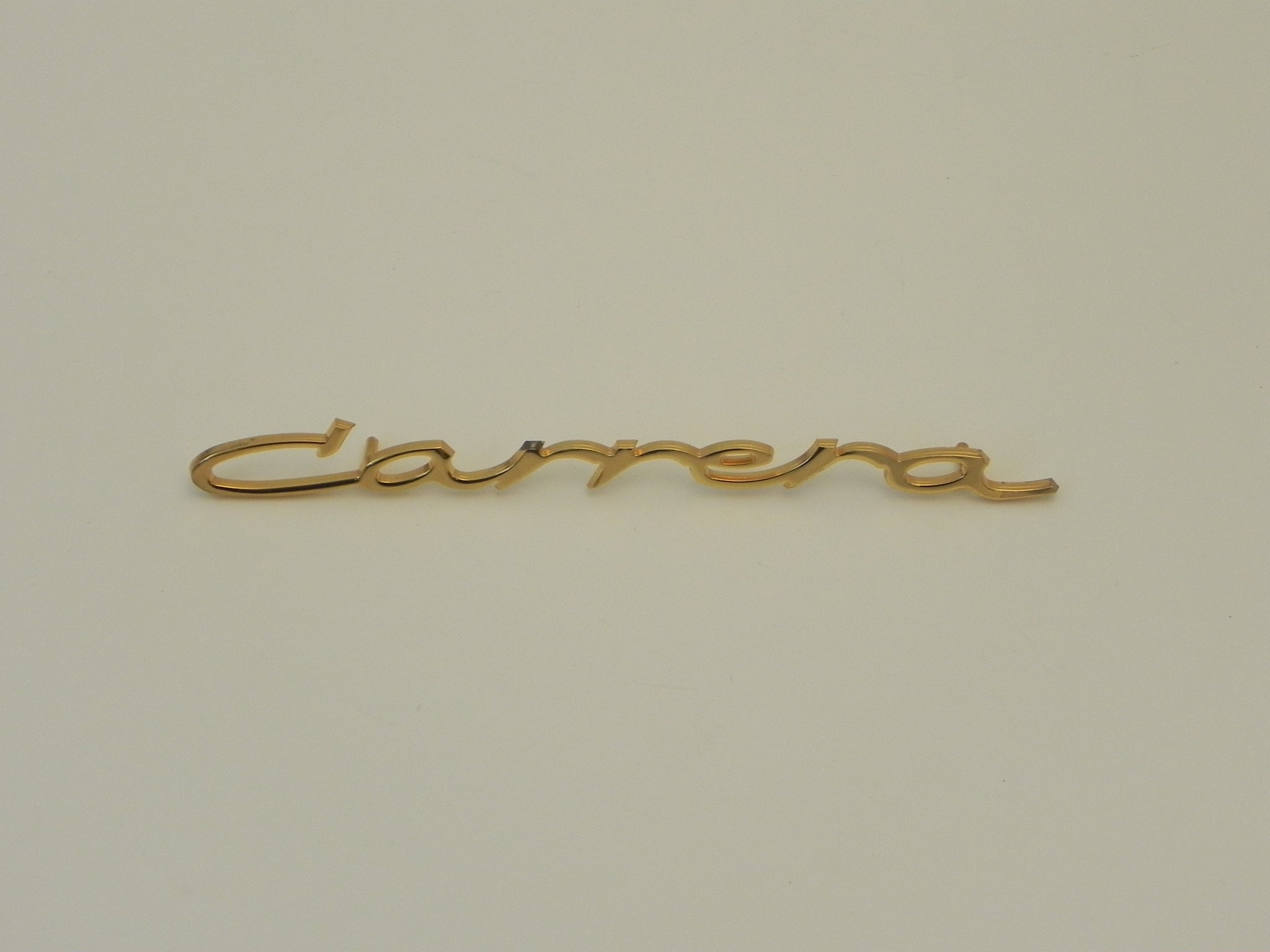 New) Small Gold Script Emblem: 