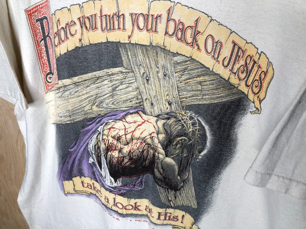 1991 Heavenly Divine Son Jesus “Born To Die” - XL – Ol' Shirty Bastard