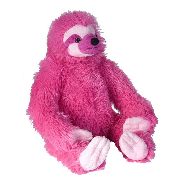 pink stuffed sloth