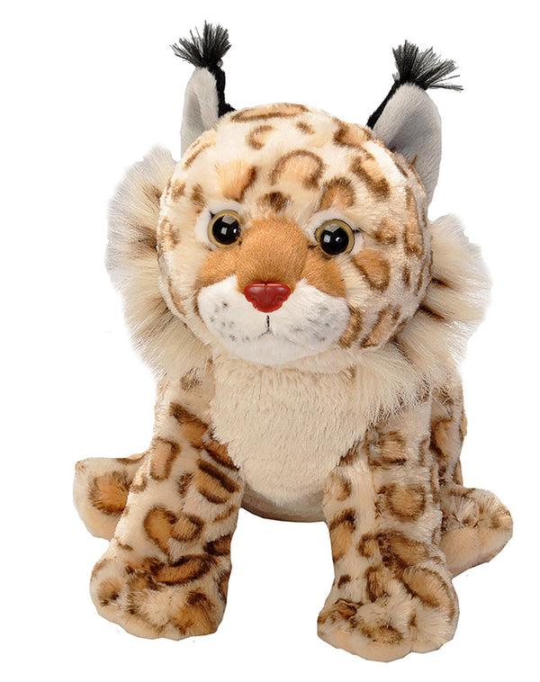 stuffed bobcat