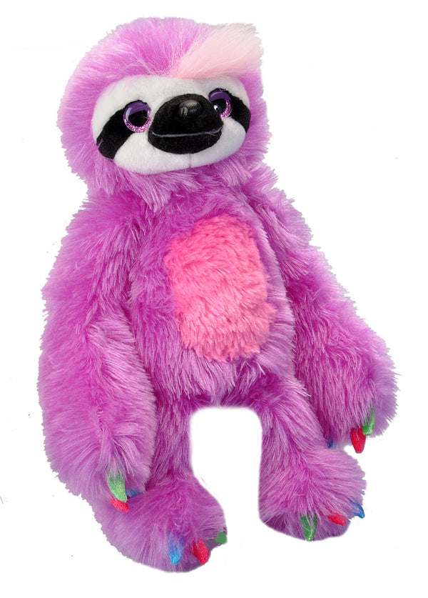 purple sloth stuffed animal