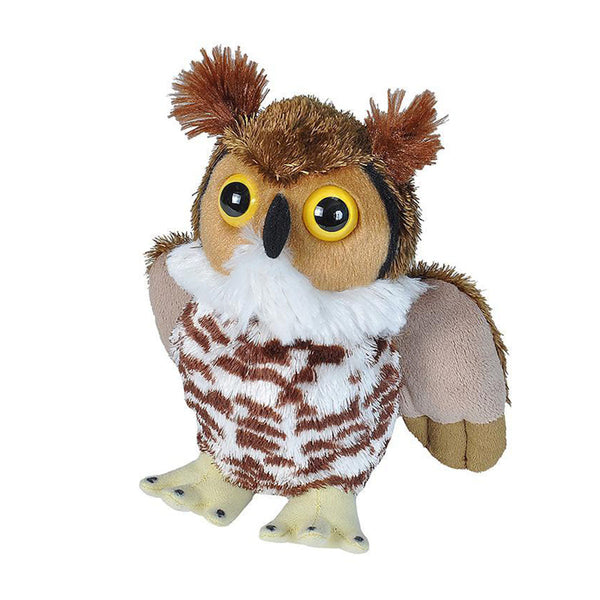 great horned owl stuffed animal