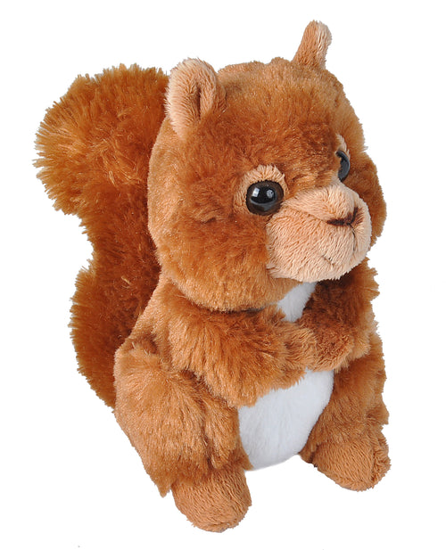 stuffed red squirrel