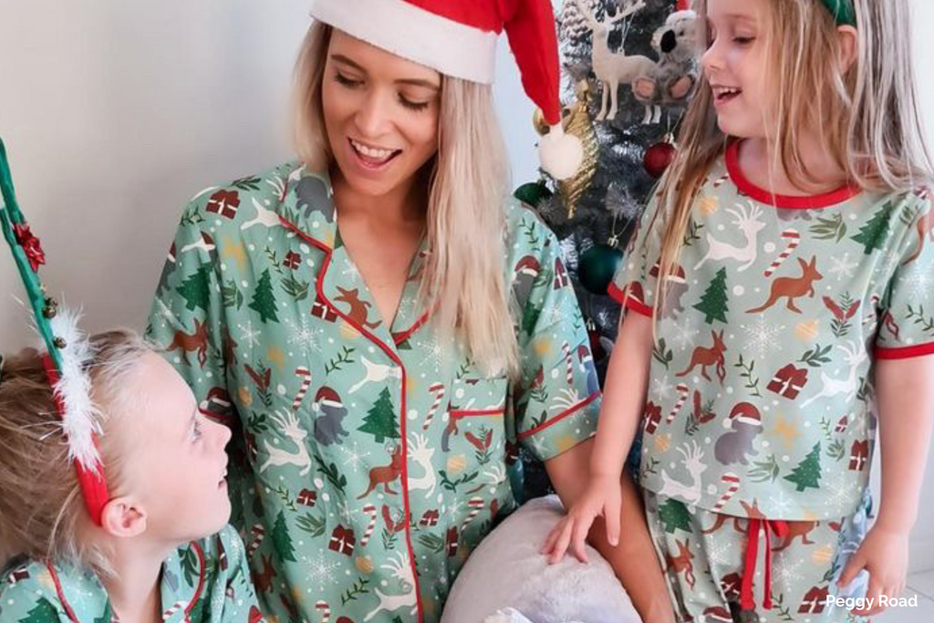 Christmas matching family pj's Australia