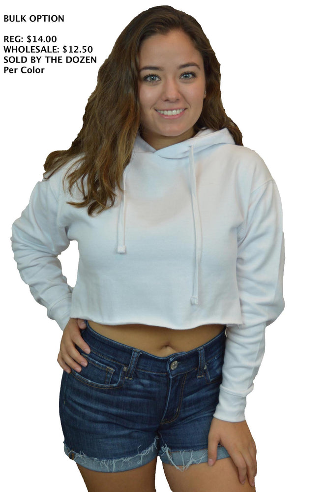 bulk crop top hoodies