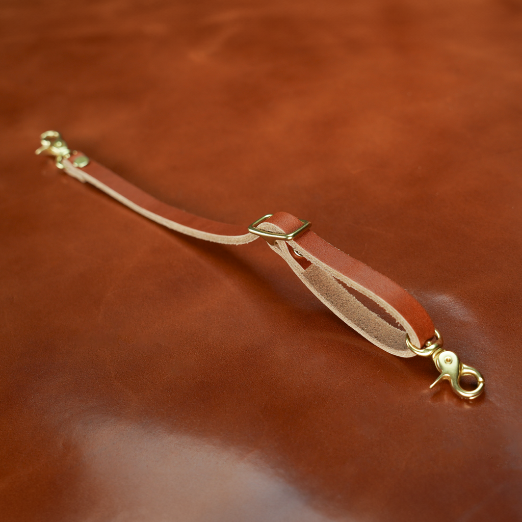 Solid Brass Snap Shackle – Rose Anvil