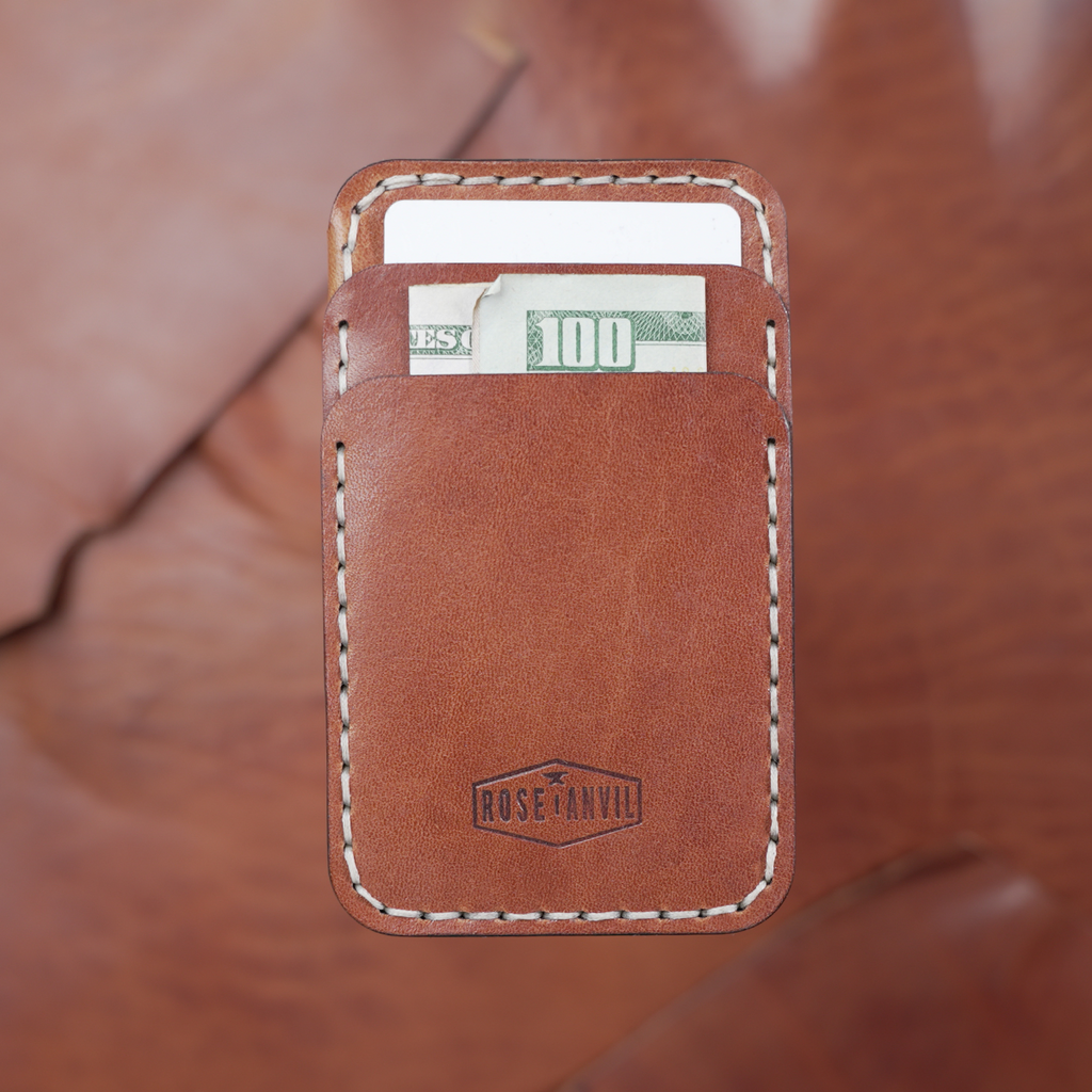 Clayton Wallet – Rose Anvil