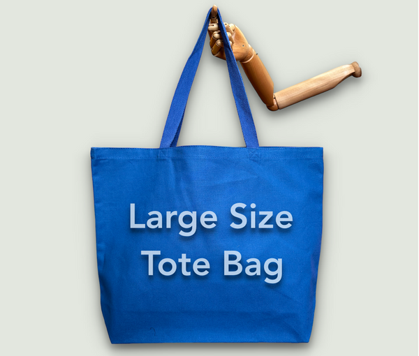 Large Size Canvas Tote Bags