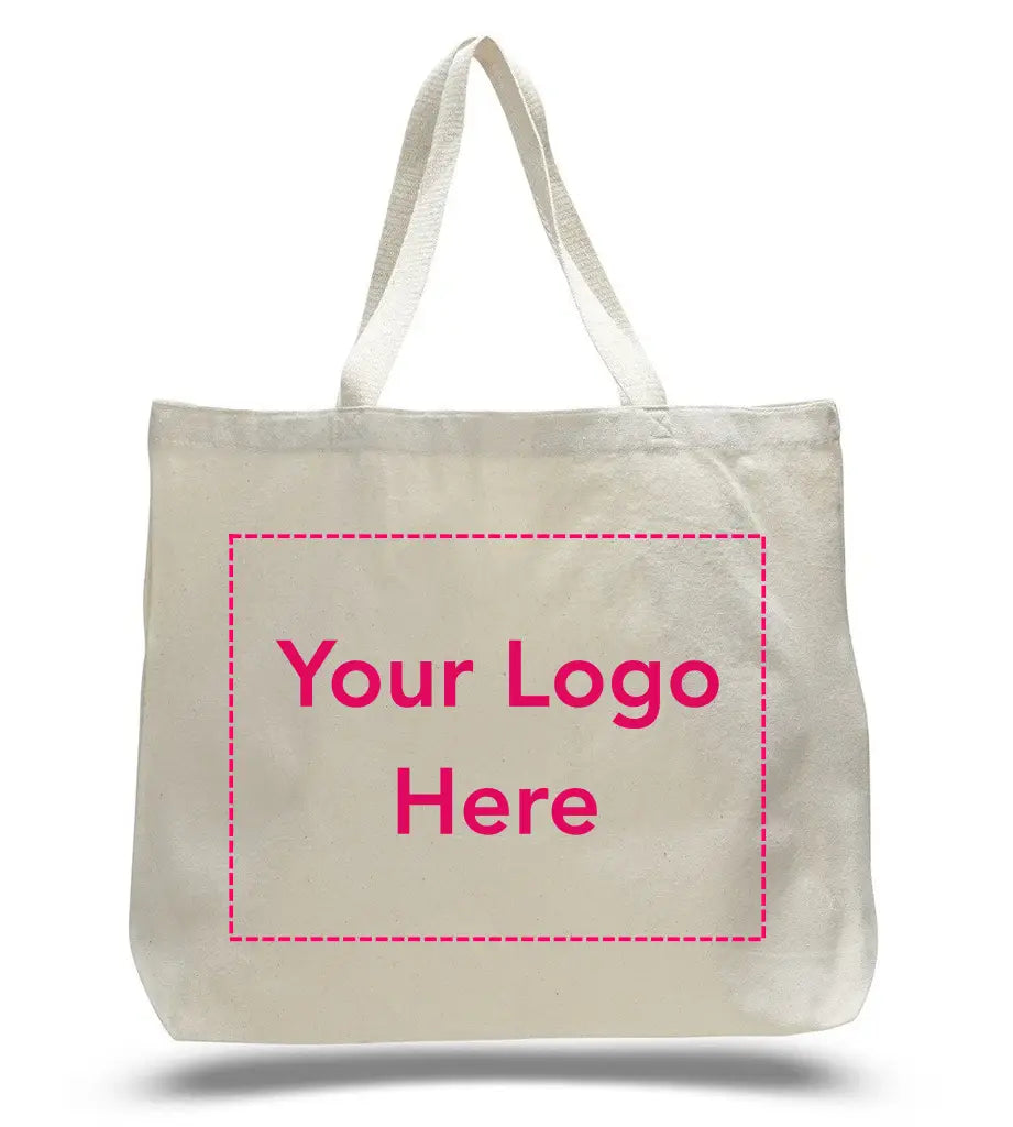 Personalized Reusable Canvas Cotton Tote Bags wholesale