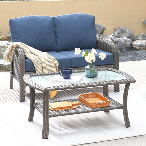 NDS Series - Outdoor Loveseat Set, 2-Piece