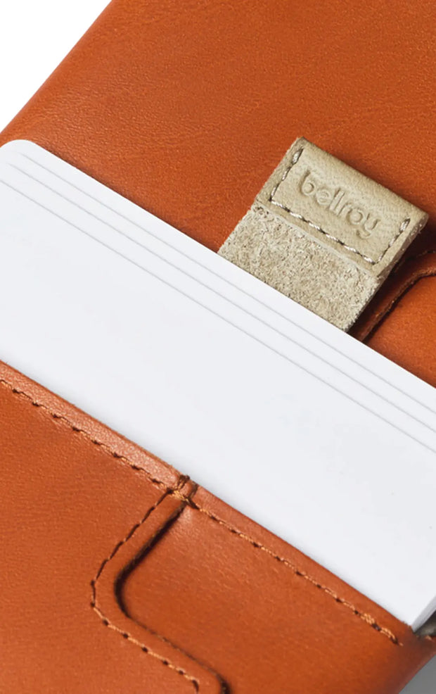 Bellroy US Stockist  Hide & Seek Wallet Caramel RFID HI