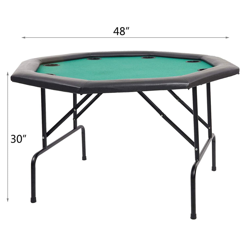 poker table with folding legs cheap octogonal