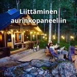 Garden Lights valojen liittäminen aurinkopaneelijärjestelmään